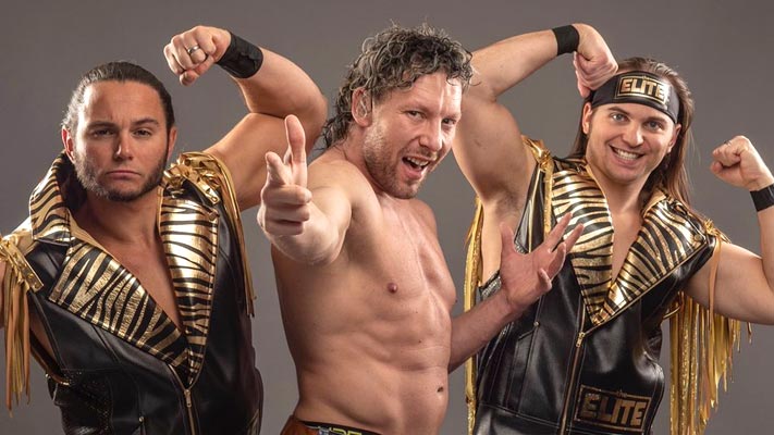 Kenny Omega, Matt Jackson, and Nick Jackson of The Elite